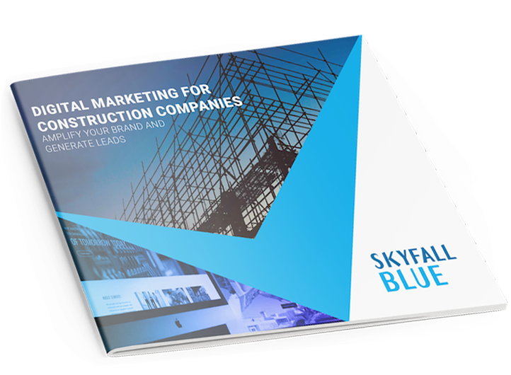 Skyfall Blue: Digital marketing for Construction Ebook